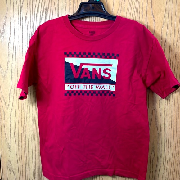 Vans Boys T-Shirt Size Large - Picture 1 of 3